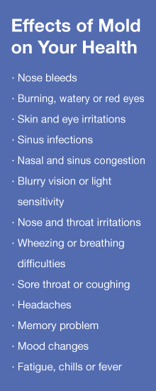 Mold symptoms